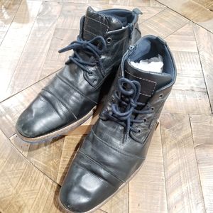 aston grey lonaro cap toe boot